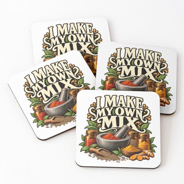 Item preview, Spice Blending I Make My Own Mix Typography designed and sold by TeNovaStudio.