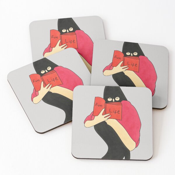 Item preview, Reading Fun Life – Quirky Ironic Introvert Weirdcore Art Reading Fun Life  designed and sold by Alemway.