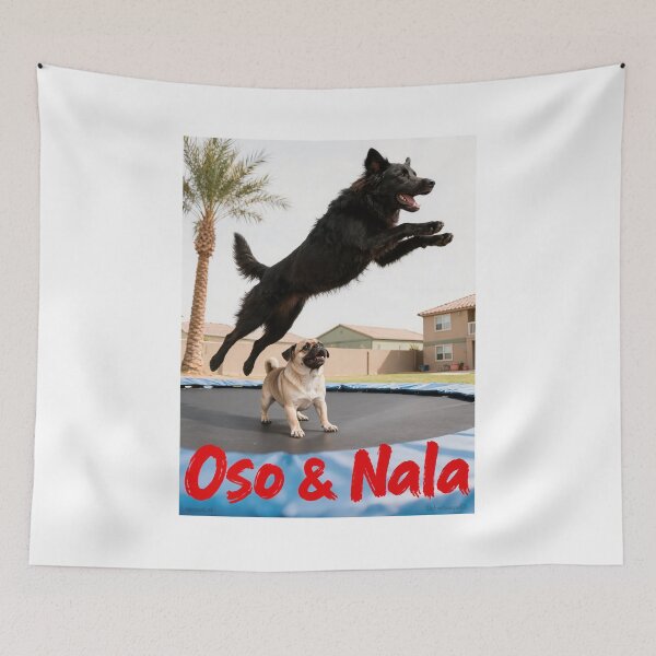 Item preview, Oso And Nala Print designed and sold by Lichentroupe63.