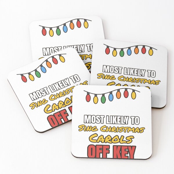 Item preview, Most Likely to Sing Christmas Carols Off Key - Family Christmas designed and sold by dominionartist.
