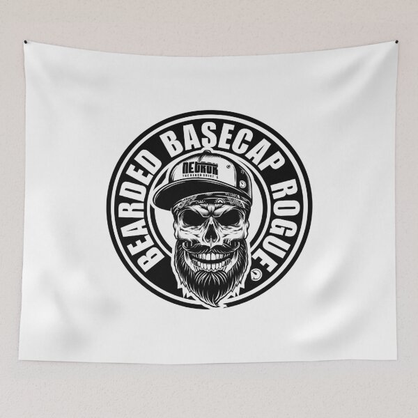Item preview, Bearded baseball cap Rogue designed and sold by netrok.