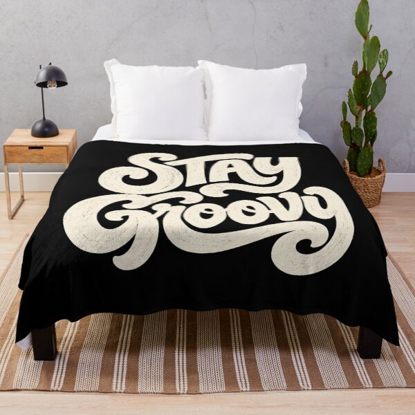 Item preview, Stay Groovy Retro Typography Design – Vintage 70s Hippie Vibes designed and sold by vladocar.