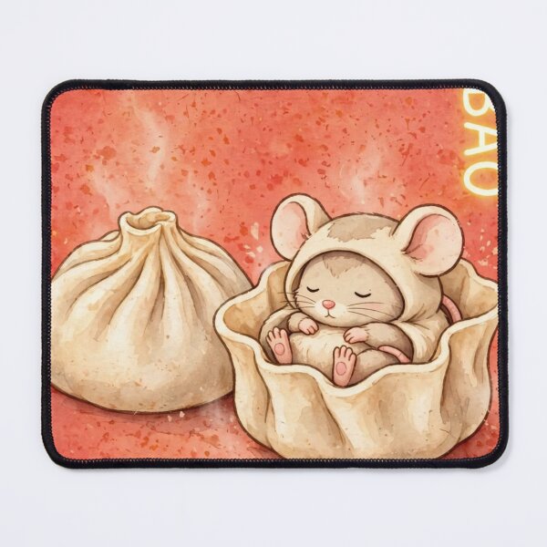 Item preview, Cute Bao Dumbo Rat Dumpling Art designed and sold by Yellowriversss.