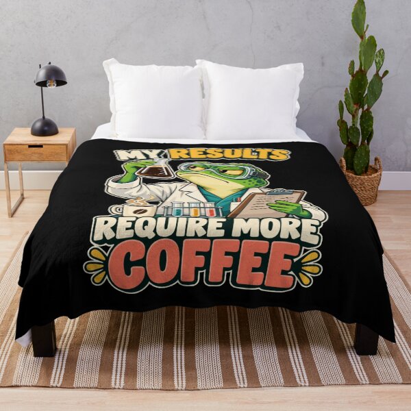 Item preview, My Results Require More Coffee Chemist's Laboratory Humor designed and sold by yoddel.