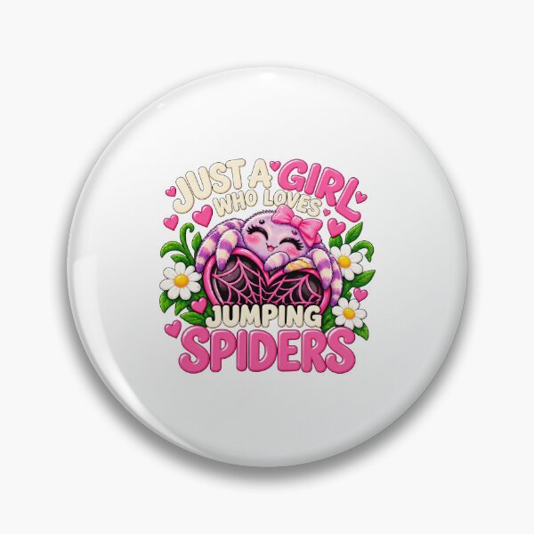Item preview, Just A Girl Who Loves Jumping Spiders Cute Kawaii designed and sold by ArtDesignTp.