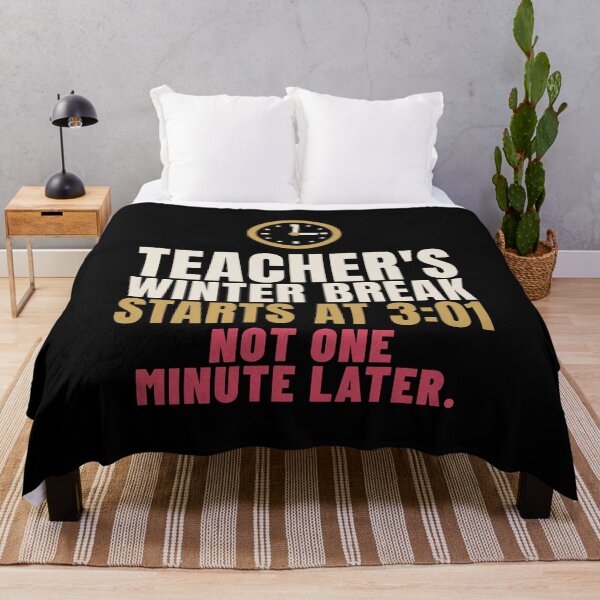 Item preview, Teacher's Winter Break Starts at 3:01 designed and sold by T-J-WHATEVER.
