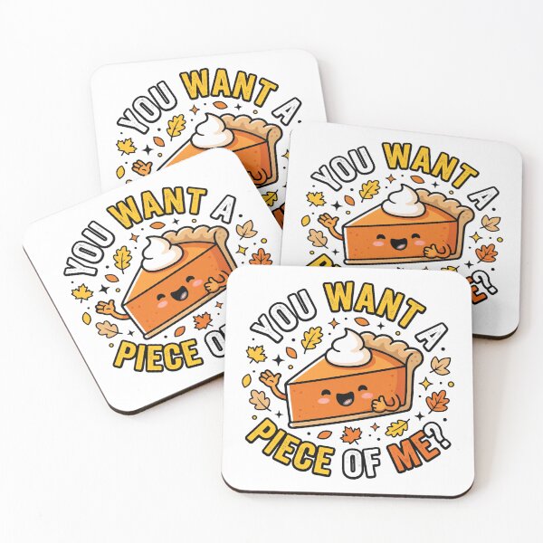 Item preview, Pumpkin Pie Slice Kawaii Quote designed and sold by DariaDoodleArt.