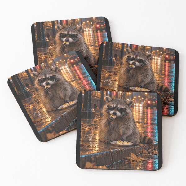 Item preview, Rainy Night Raccoon Deviled Eggs designed and sold by SignumShop.