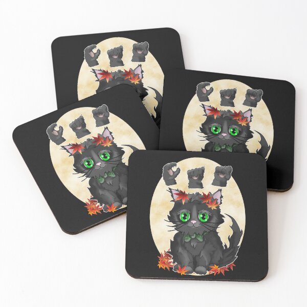Item preview, ASL happy black cat designed and sold by BeingNow.