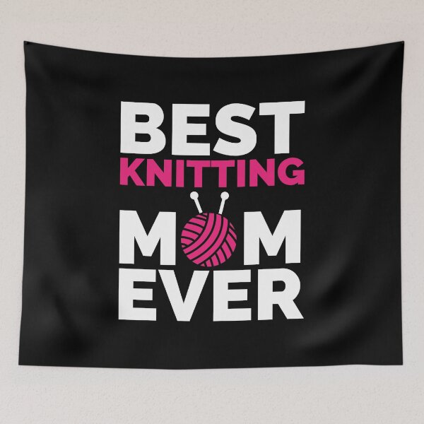 Item preview, Best Knitting Mom Ever Yarn Lover Gift designed and sold by Mustapha  ALAHAYANE.