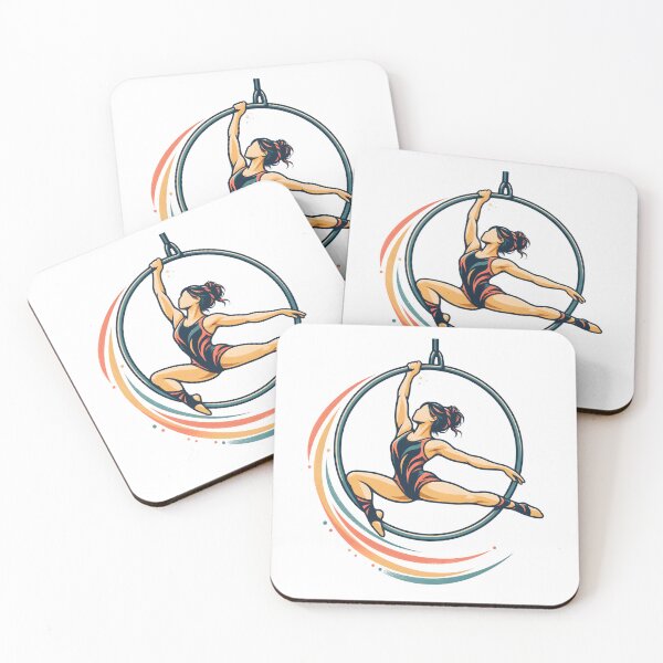 Item preview, Aerial Hoop Split Spin Motion Art designed and sold by Philippa Shop.