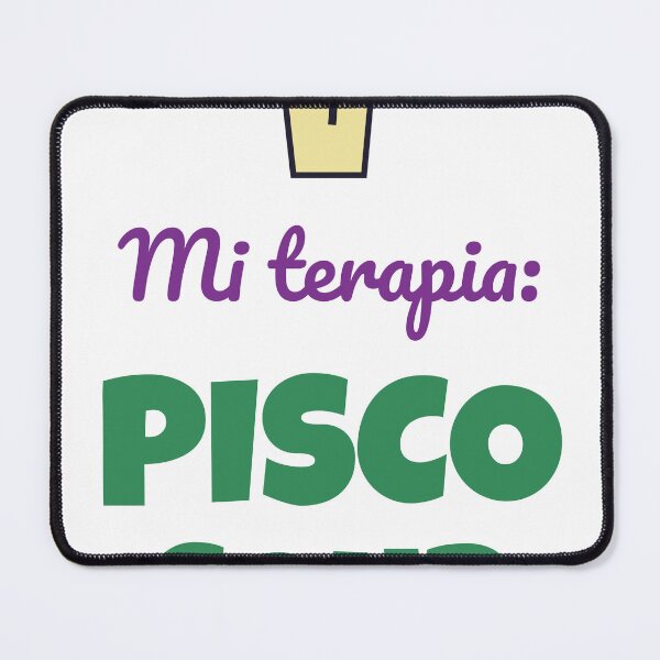 Item preview, My therapy: pisco sour - Peruvian humor designed and sold by PERUVIAN1303.
