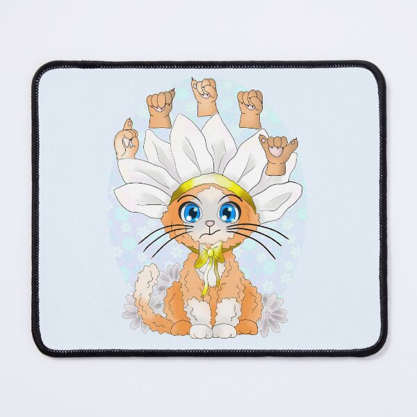 Item preview, Daisy hat ASL cat designed and sold by BeingNow.