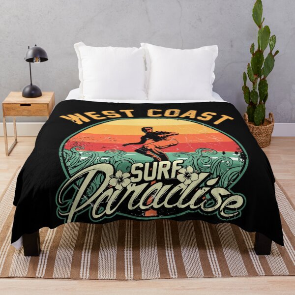 Item preview, California Surf - West Coast Surf Paradise Retro designed and sold by Jackson-Will.