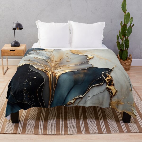 Item preview, Pearl Lilies in Bloom – White Lily Gold Art designed and sold by inkvestor.