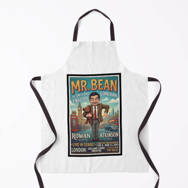 Item preview, Cartel de la próxima actuación de Mr. Bean designed and sold by Halifaxartguy.