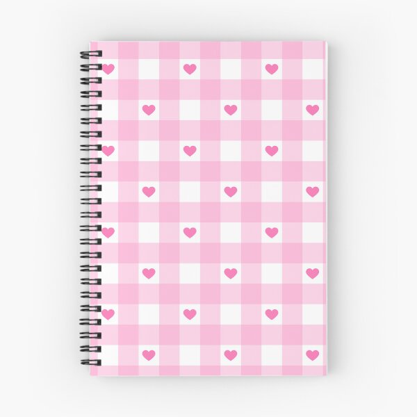 Item preview, Pink Gingham with Hearts designed and sold by Feeling Artsy.