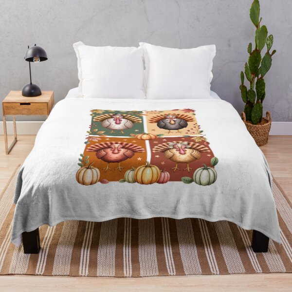 Item preview, Cute Thanksgiving Turkey Family Autumn Harvest Art designed and sold by jkrphoto.