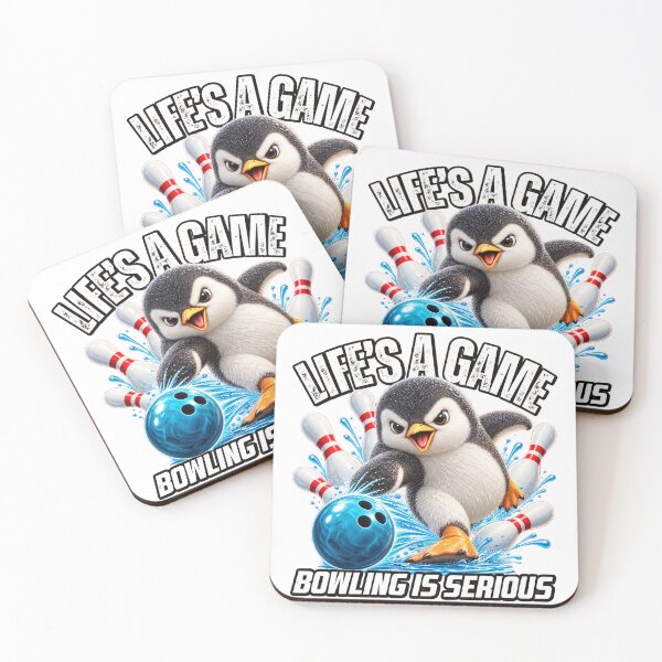 Item preview, Life's a Game, Bowling Is Serious designed and sold by SawasdeeArigato.