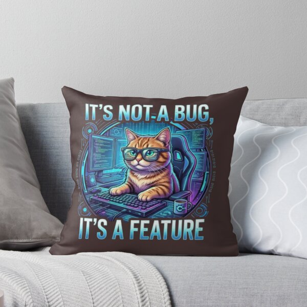 Item preview, Senior Meow-Veloper Cat Will Code For Treats Funny Developer  designed and sold by PrintforDesign.