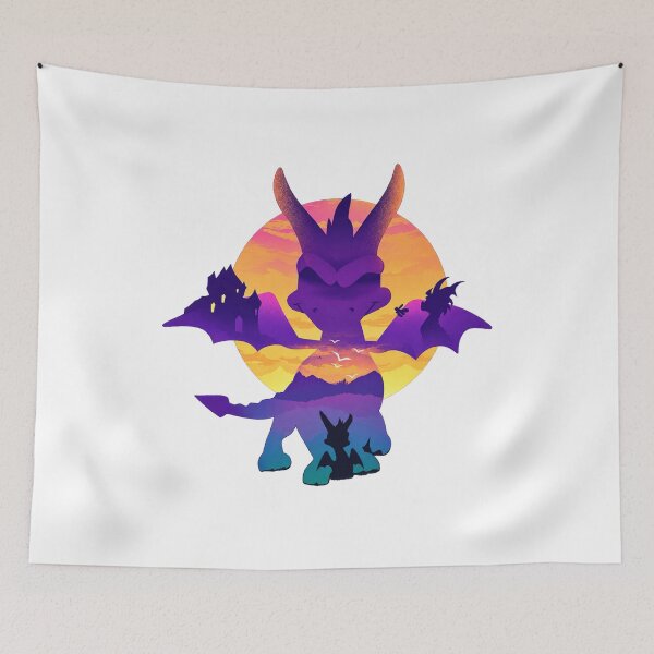 Item preview, Spyro the dragon designed and sold by CrabCollective.