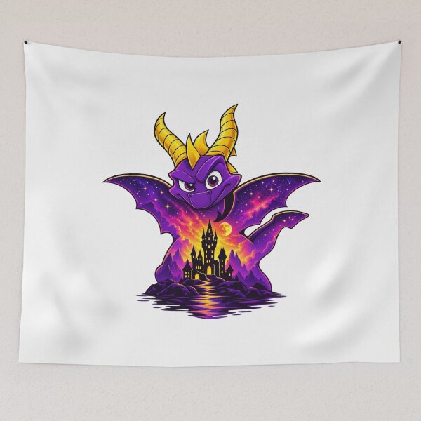 Item preview, Spyro the dragon designed and sold by CrabCollective.