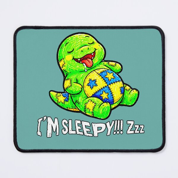 Item preview, I'm Sleepy Dinosaur Funny Sleeping Dino Cute Sleepy Saurus Shirt designed and sold by AstronautMerch.