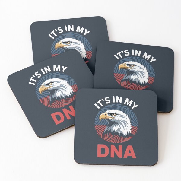 Item preview, American Eagle DNA Patriotic Fingerprint Pride designed and sold by cabana.space.