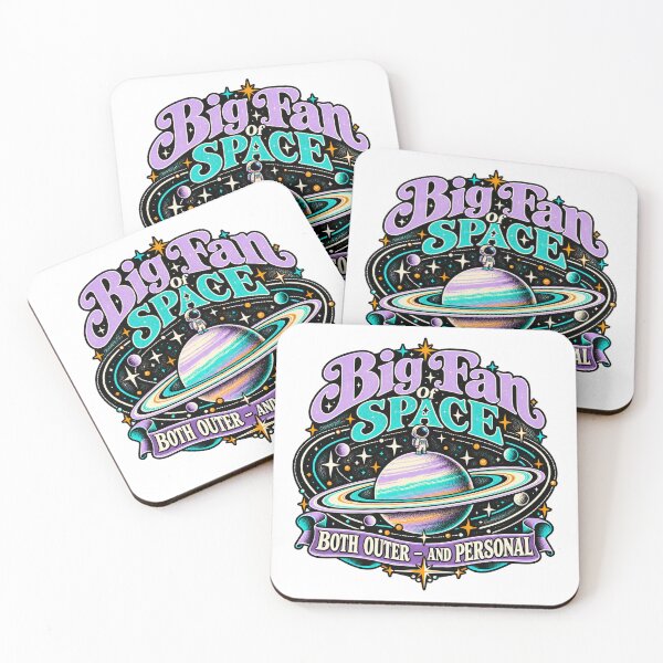 Item preview, Big Fan of Space - Outer and Personal designed and sold by I-am-inspired.