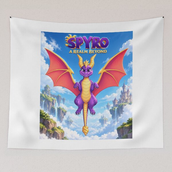 Item preview, Spyro the dragon designed and sold by CrabCollective.