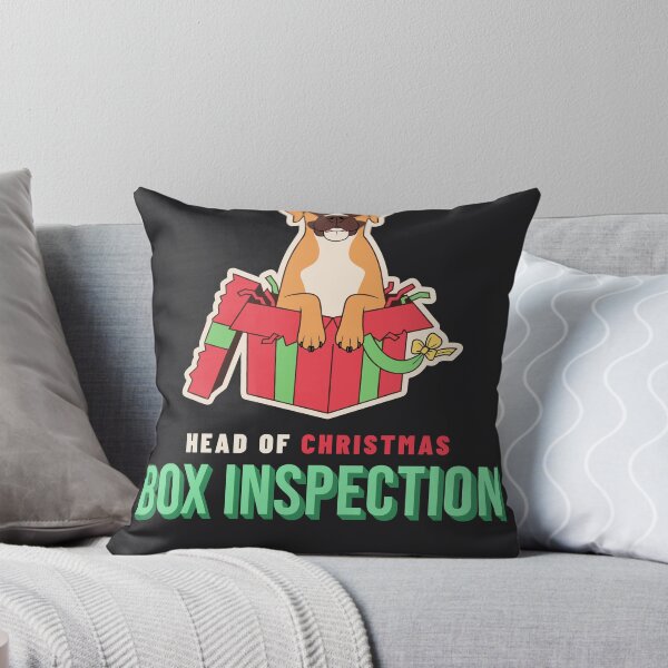 Item preview, Head Of Christmas Box Inspection Funny Canine Owner Xmas designed and sold by SickDesign.