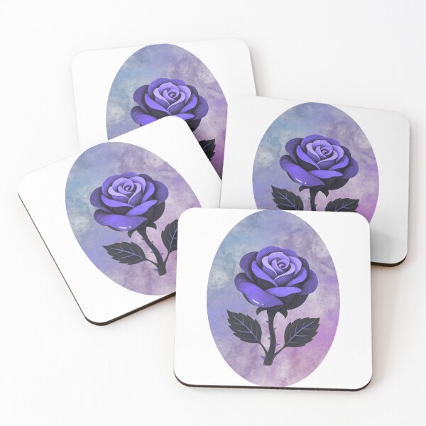 Item preview, Pretty Purple Rose designed and sold by TinyToadletDesign.