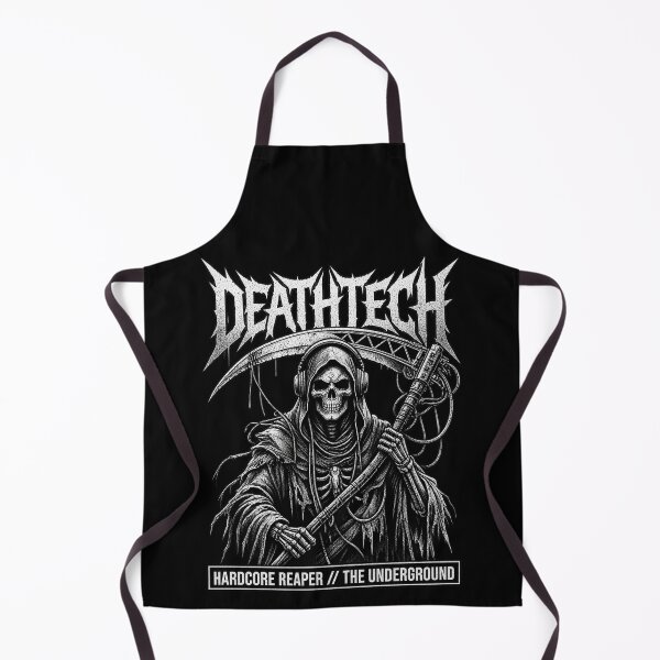 Item preview, DEATHTECH — Hardcore Reaper | Industrial Hard Techno designed and sold by Hielo-y-Limon.