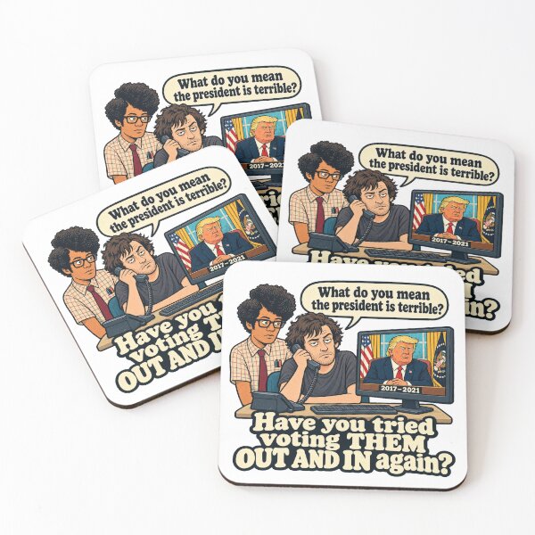 Item preview, Political Reboot — Have You Tried Voting Them Out and In Again? designed and sold by The Druids Dungeon.
