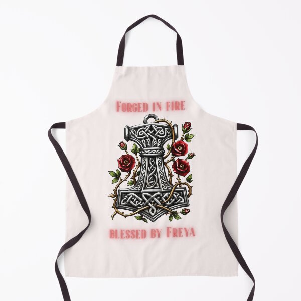 Item preview, Mjolnir Thor Martillo Rosas Freya designed and sold by KempNordStudio.
