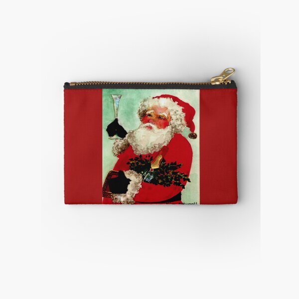 Item preview, Santa and Champagne vintage style. designed and sold by aswoa.