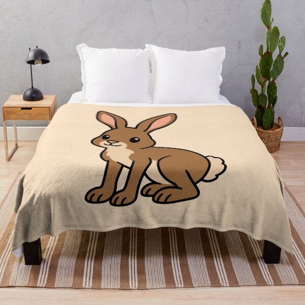 Item preview, Cute Cartoon Hare designed and sold by WildlifeDoodle.