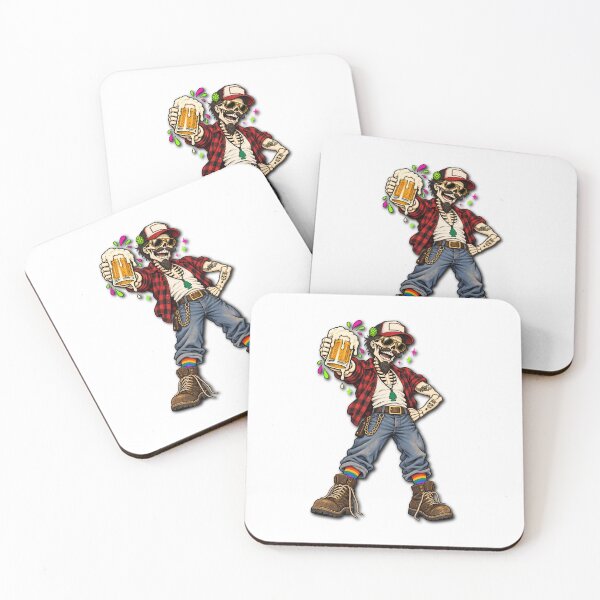 Item preview, Skeleton Trucker Beer Lover  designed and sold by YOFANTZ!.