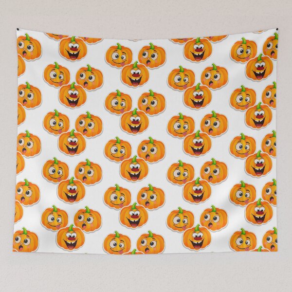 Item preview, A set with pumpkins and funny faces. designed and sold by Zhanna LL.