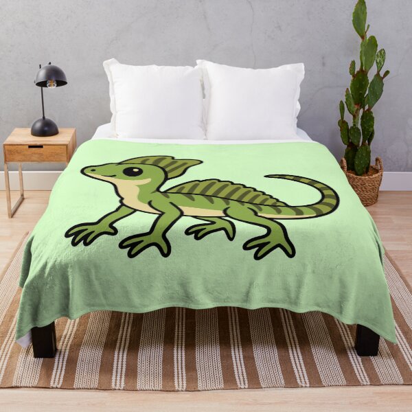 Item preview, Cute Cartoon Basilisk Lizard designed and sold by WildlifeDoodle.
