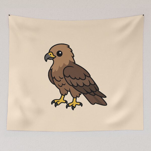 Item preview, Cute Cartoon Black Kite designed and sold by WildlifeDoodle.