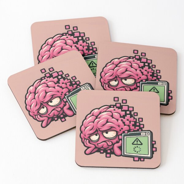 Artikelvorschau, Brain.exe reagiert nicht — Lustige Programmierer-Kunst. entworfen und verkauft von MerlinWear.