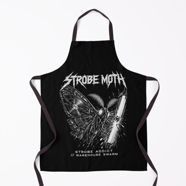Item preview, STROBE MOTH — Warehouse Swarm | Industrial Hard Techno designed and sold by Hielo-y-Limon.