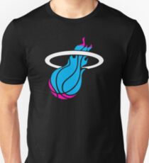 Miami vice heat basketbal Unisex T-Shirt