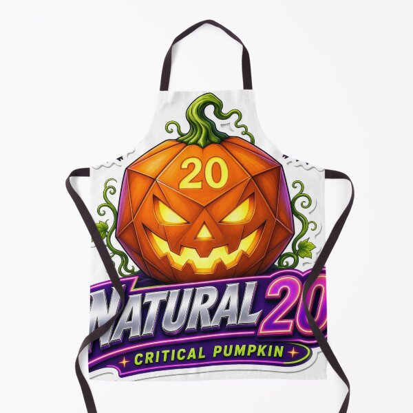 Item preview, Natural 20 Critical Pumpkin D20 Jack O Lantern designed and sold by UncleFizziwigs.