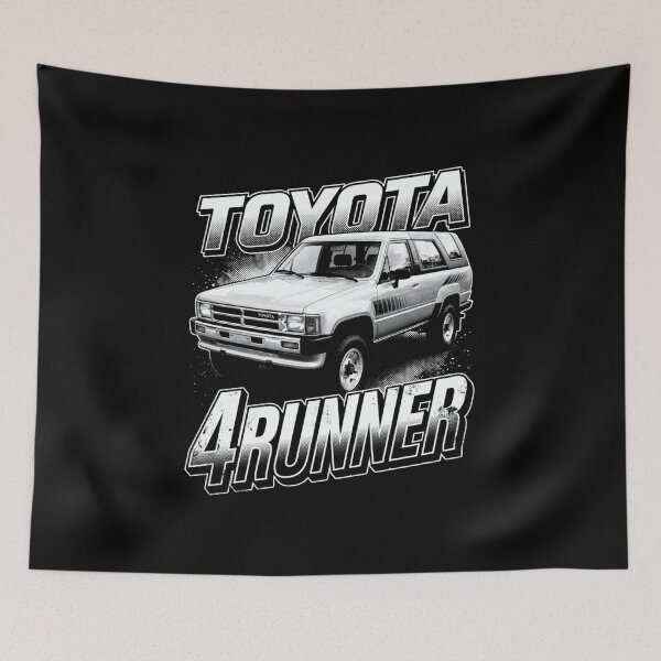 Item preview, Vintage Style 1st Gen 4Runner t shirt, 4x4 Off Road Red 4runner shirt for husband [Black Shirt Only] designed and sold by Off-Road-Zone.