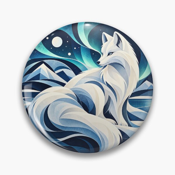 Item preview, Arctic Fox on a Nighttime Adventure  designed and sold by Dabfu.