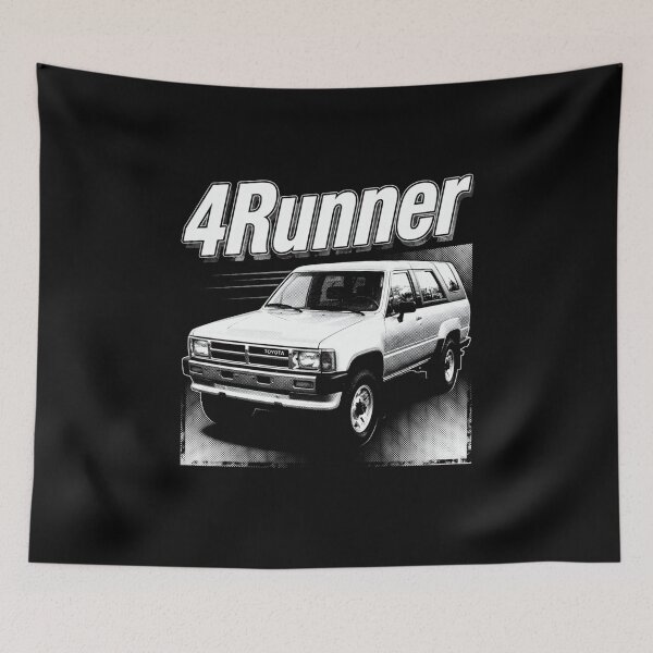 Item preview, Vintage Style 1st Gen 4Runner t shirt, 4x4 Off Road Red 4runner shirt for Dad [Black Shirt Only] designed and sold by Off-Road-Zone.