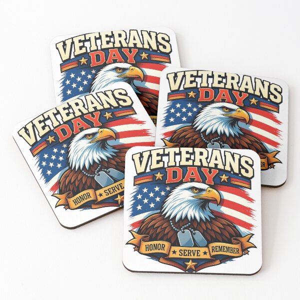 Item preview, Veterans Day Eagle  designed and sold by VYRON STUDIO.