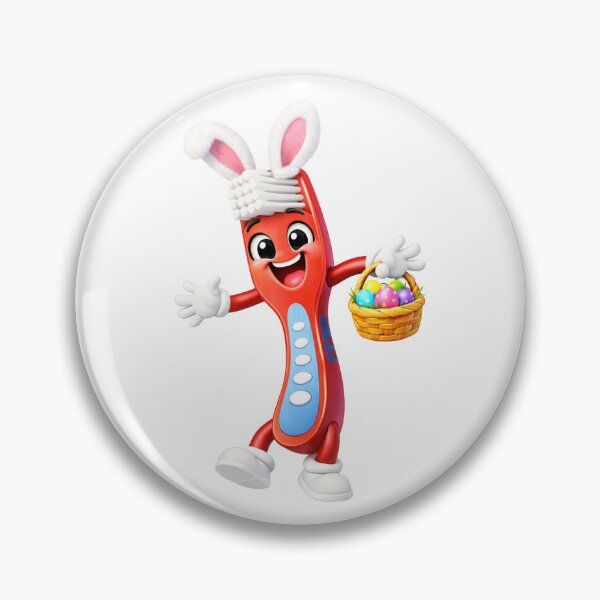 Artikelvorschau, Verspieltes Ostern mit Zahnbürsten entworfen und verkauft von Sillytoe.